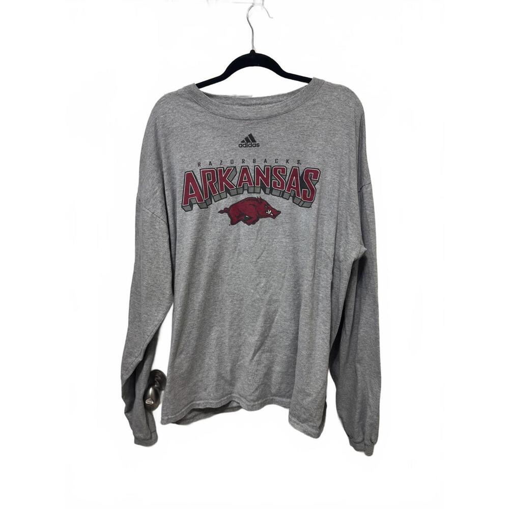 Adidas Arkansas Razorback tee